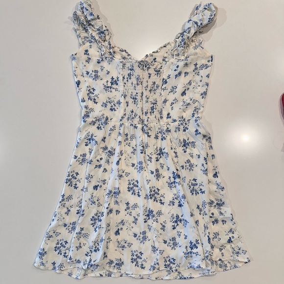 Reformation Floral Pacey Mini Dress in Color “Lula” Size 12 - Picture 3 of 9